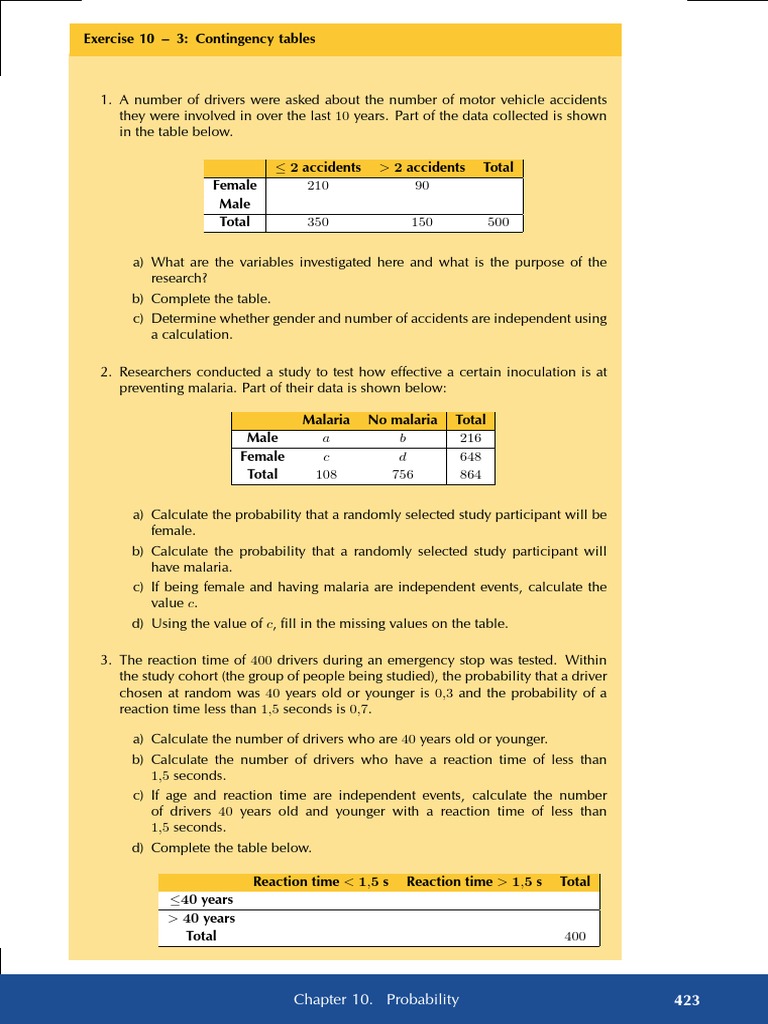 423 Chapter 10. Probability | PDF