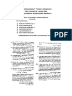 Fluid Mechanics Jet Theory, Homework I Prof. Salvador Vargas Díaz Departamento de Ingeniería Mecánica