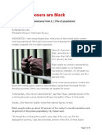 Half of Prisoners Are Black