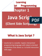Learning Javascript Programming: Java Script