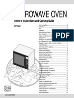 Microwave Oven: Owner's Instructions and Cooking Guide