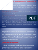 Los Objetivos: ¿Qué Criterios Se Siguen para El Planteamiento Del Problema?