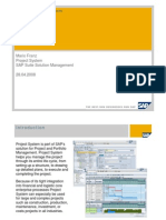 SAP Project System - Overview PDF