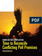 Farm Sector Complexities-Time to Reconcile Conflicting Poll Promises