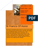 ST Francis of Assisi Profile