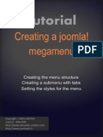 Tutorial Creating a Joomla Megamenu_en