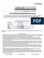 Gk Power Capsule for Sbi Po 2014