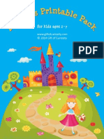 Princess Printable Pack 2014