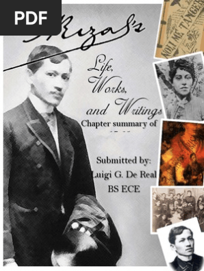 Rizal life and works Chapter Summary 17-25