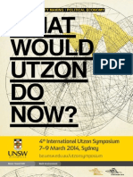 What Would Utzon Do Now? Exploring the Legacy of a Visionary Architect