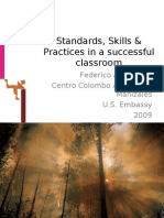 Standards, Skills & Practices in a successful classroom