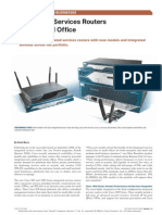 Integrated Services Routers in The Small Office