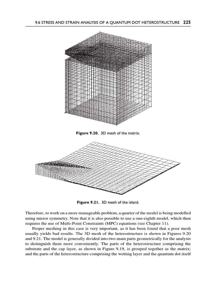 9.6 Stress and Strain Analysis of A Quantum Dot Heterostructure | PDF ...