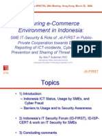 Securing E-Commerce Environment in Indonesia