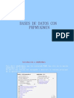 Base de Datos en PHP My Admin