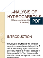 Analysis of Hydrocarbons