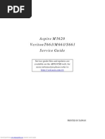 Service Manual Acer TravelMate 4220 2480 Aspire 5600 | PDF