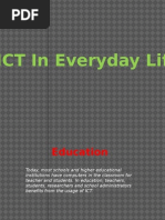 ICT in Everyday Life