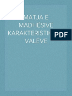 Matja e Madhësive Karakteristike Të Valëve