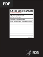 Download Food Label Guide FDA by Stephanie Angka SN236351648 doc pdf