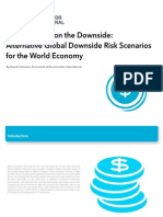 Alternative Global Downside Risk Scenarios for the World Economy