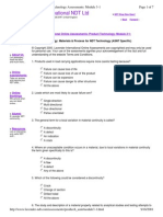 172402943 Materials Process for NDT Technology ASNT Specific