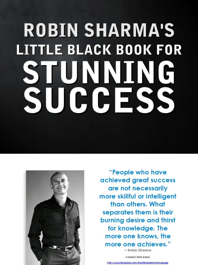 Robin Sharma | PDF | Career & Growth | Language Arts & Discipline