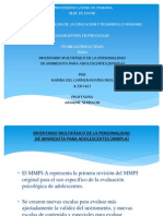 Mmpi de Adolecente