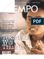 Majalah Tempo Edisi Wiji Thukul