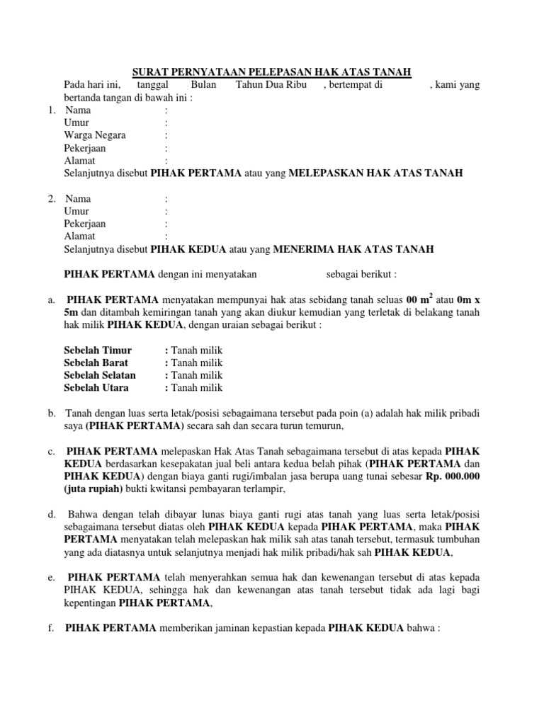 Contoh Surat Pernyataan Les Privat Contoh Surat