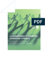 La Adolescencia en Argentina Sexualidad y Pobreza