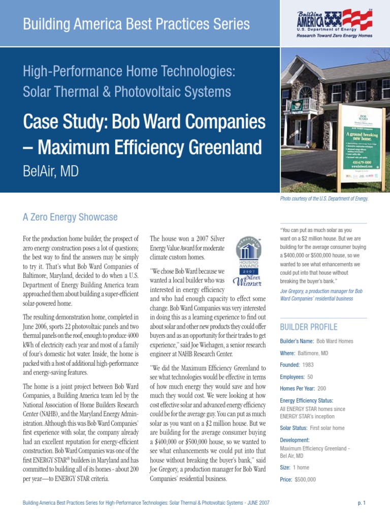 Solar PV Case Studies | PDF | Photovoltaic System | Photovoltaics