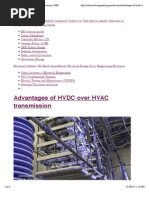 Advantages of HVDC Over HVAC Transmission - EEP