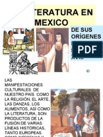 FICHA 24. LA LITERATURA EN MÉXICO parte 1
