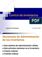 LOGISTICA - Control de Inventarios PDF
