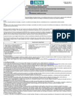 4 Novo Modelo 2013 Comunicado de Processo Seletivo Senai 168 Aparecida Iep de Construcao Civil