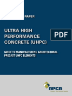 NPCA Ultra High Performance Concrete