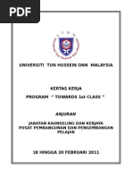 Contoh Kertas Kerja Propem