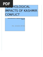 Kashmir Conflict and Peacemaking