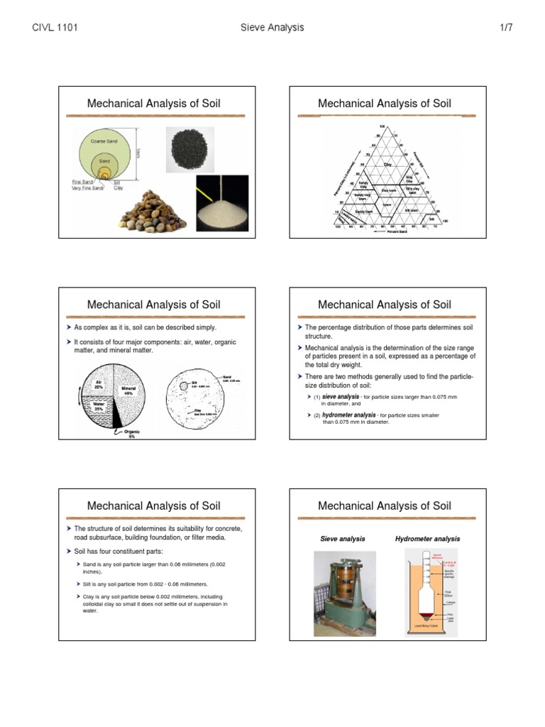 Sieve Analysis | PDF | Teaching Methods & Materials | Science & Mathematics