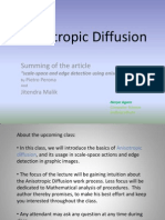 Anisotropic Diffusion