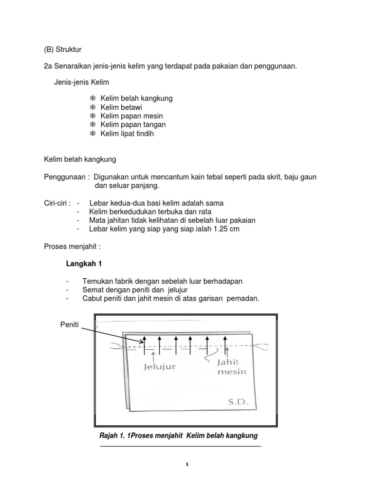Soalan Struktur Jahitan Pdf
