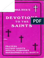 Devotions To The Saints by Anna Riva