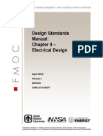 MAN-004 Design Standards Manual Ch-09 Electrical Design
