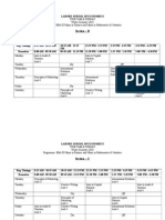 Time Table-Winter 2010