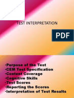 Test Interpretation