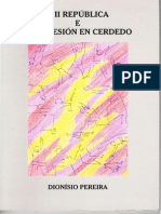 A Iiº República e A Represión Franquista No Concello de Cerdedo