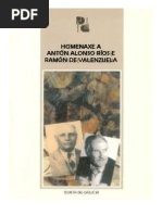Homenaxe A Alonso Rios e Ramon de Valenzuela | PDF