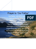 Prayer To Our Father