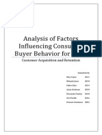 Amul Consumer Behavior Analysis